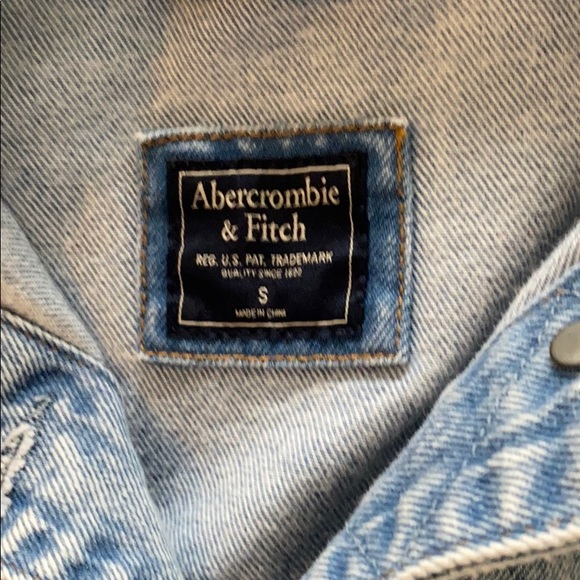 Abercrombie acid wash Levi jacket - Picture 3 of 5